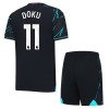 Original Trikotsatz Manchester City Doku 11 Ausweichtrikot 2023-24 Für Kinder